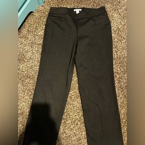 Liz Claiborne dark gray trouser